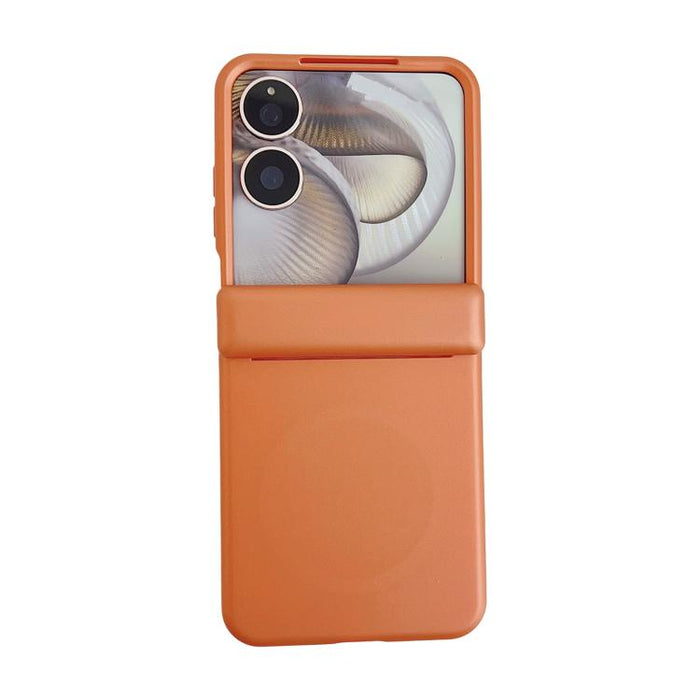 Funda para teléfono de PC con doble imán y eje central que se siente al tacto, For Xiaomi Mix Flip 2