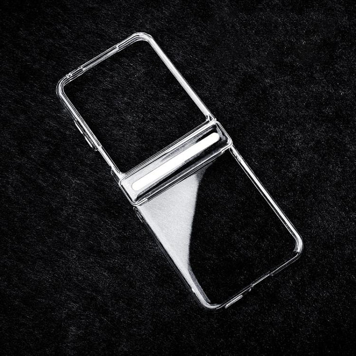 Funda transparente de policarbonato a prueba de golpes de doble eje para teléfono, For Xiaomi Mix Flip 2