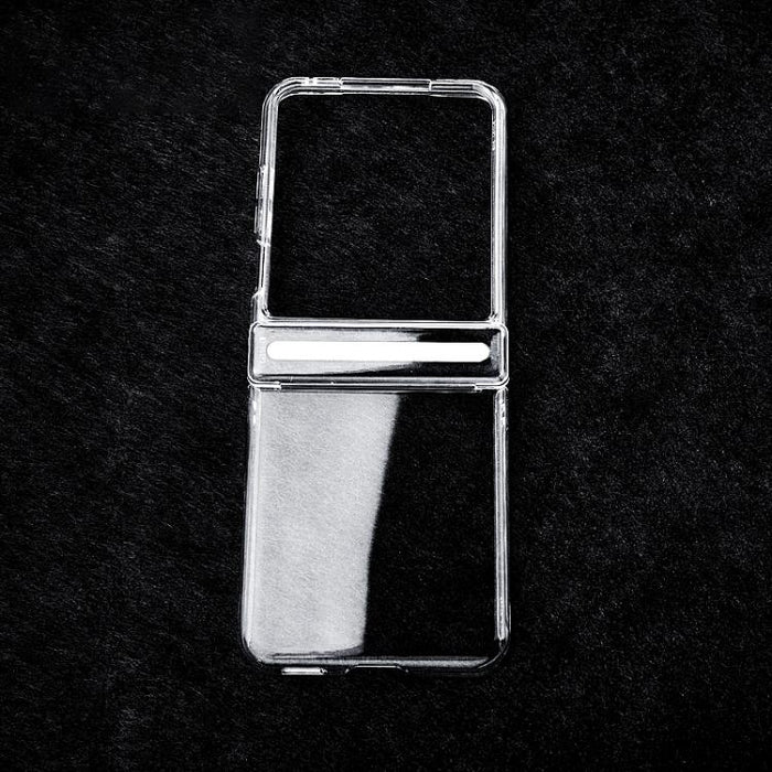 Funda transparente de policarbonato a prueba de golpes de doble eje para teléfono, For Xiaomi Mix Flip 2