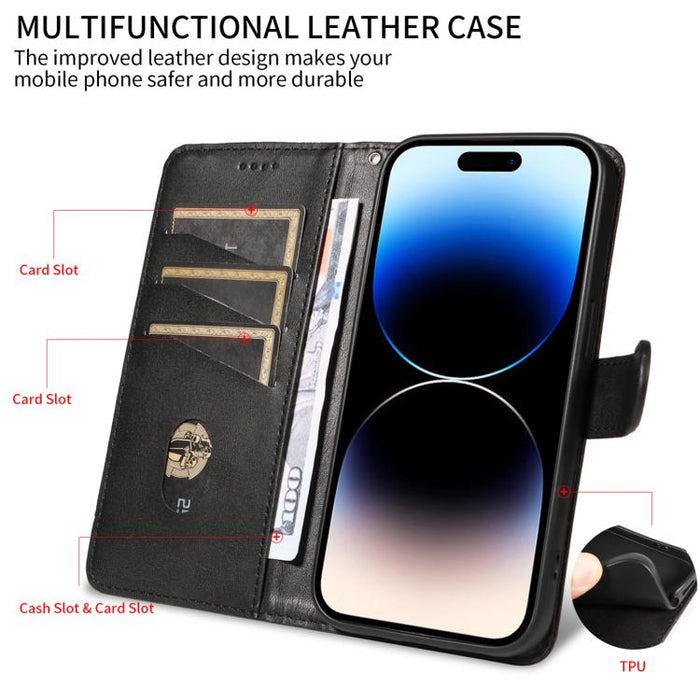 Funda de cuero para teléfono con costura tipo T, For Redmi Turbo 5 Max 5G, For Redmi Turbo 5 5G / Poco X8 Pro 5G