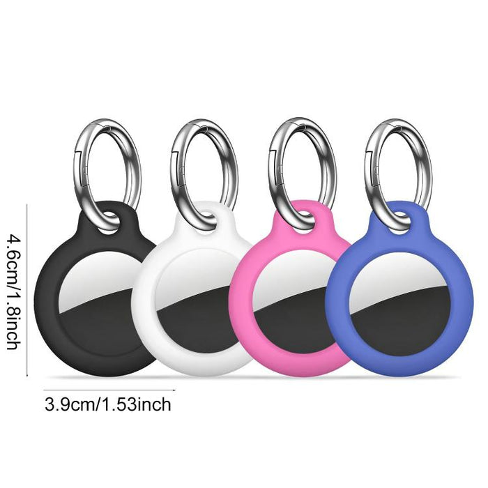 Funda protectora rígida de policarbonato de color sólido XDcase con llavero, 1PC (Black), 1PC (White), 1PC (Rose Red), 1PC (Blue), 1PC (Pink), 1PC (Army Green)