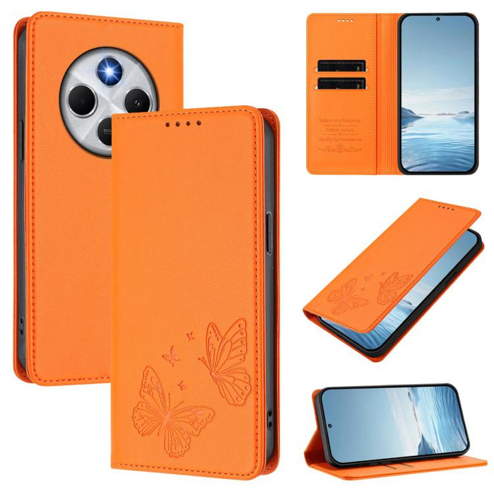 Funda para teléfono de cuero vegano con fuerte imán doble en forma de mariposa y protección RFID, For Xiaomi 15T Pro 5G, For Xiaomi 15T 5G, For Xiaomi 15S Pro, For Xiaomi Poco F7 / Redmi Turbo 4 Pro, For Xiaomi Poco F7 Ultra / Redmi K80 Pro            ...