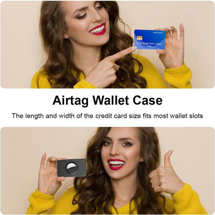 Funda protectora de TPU ultradelgada con diseño de tarjetero de XDcase, For AirTag 2nd Gen / 1st Gen