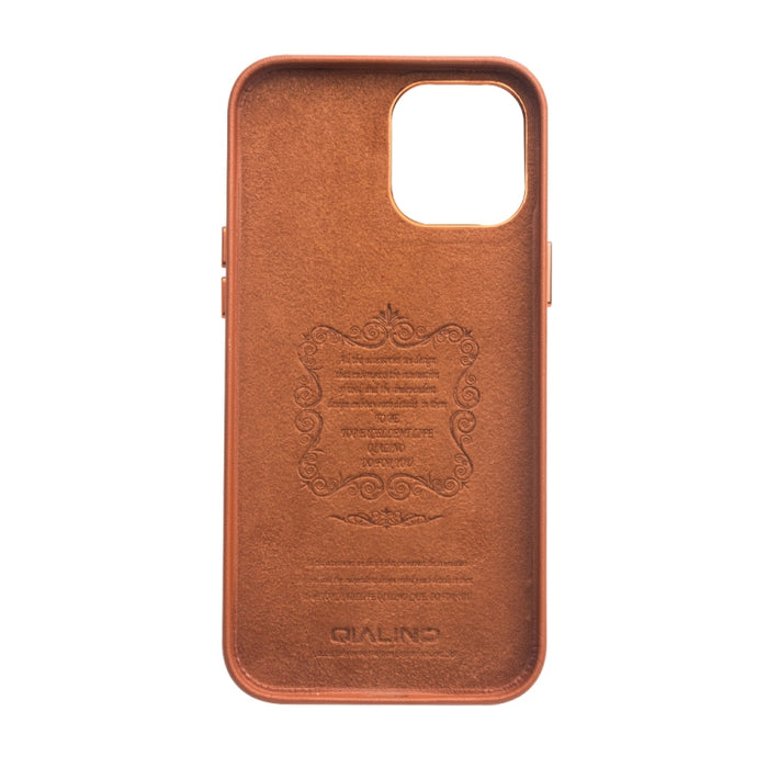 QIALINO Estuche protector de cuero de vaca a prueba de golpes