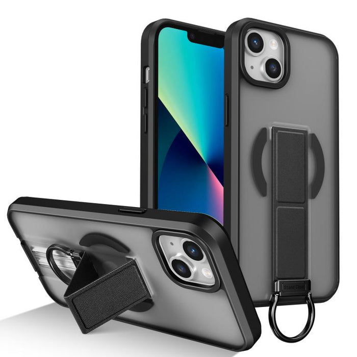 Funda magnética a prueba de golpes con soporte de anilla en D, respetuosa con la piel, For iPhone 14 Pro Max, For iPhone 13 Pro Max, For iPhone 13 Pro, For iPhone 13