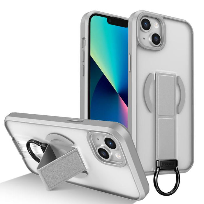 Funda magnética a prueba de golpes con soporte de anilla en D, respetuosa con la piel, For iPhone 14 Pro Max, For iPhone 13 Pro Max, For iPhone 13 Pro, For iPhone 13
