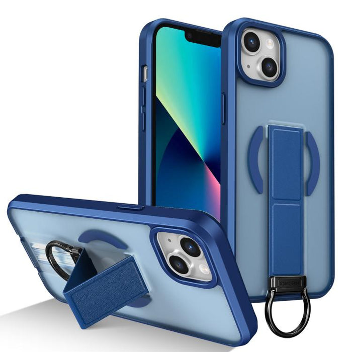 Funda magnética a prueba de golpes con soporte de anilla en D, respetuosa con la piel, For iPhone 14 Pro Max, For iPhone 13 Pro Max, For iPhone 13 Pro, For iPhone 13