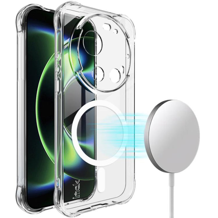 Funda para teléfono imak magnética a prueba de golpes con airbag de TPU, For Xiaomi Poco X8 Pro Max 5G, For Xiaomi 17 Ultra/17 Ultra by Leica, For Xiaomi 17 Pro Max, For Xiaomi 17 Pro, For Xiaomi 17, For Xiaomi 13T / 13T Pro