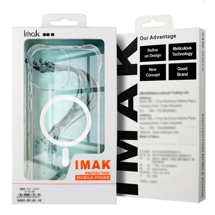 Funda para teléfono imak magnética a prueba de golpes con airbag de TPU, For Xiaomi Poco X8 Pro Max 5G, For Xiaomi 17 Ultra/17 Ultra by Leica, For Xiaomi 17 Pro Max, For Xiaomi 17 Pro, For Xiaomi 17, For Xiaomi 13T / 13T Pro