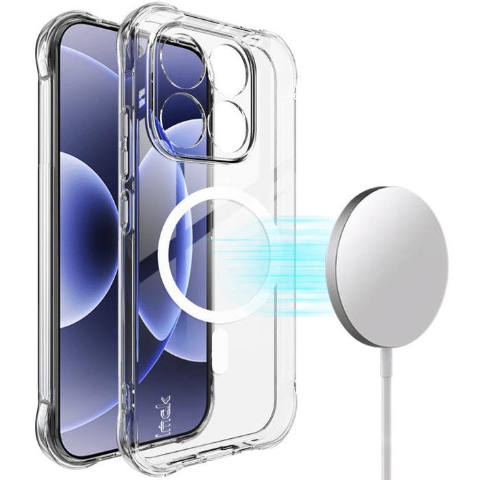 Funda para teléfono imak magnética a prueba de golpes con airbag de TPU, For Xiaomi Poco X8 Pro Max 5G, For Xiaomi 17 Ultra/17 Ultra by Leica, For Xiaomi 17 Pro Max, For Xiaomi 17 Pro, For Xiaomi 17, For Xiaomi 13T / 13T Pro