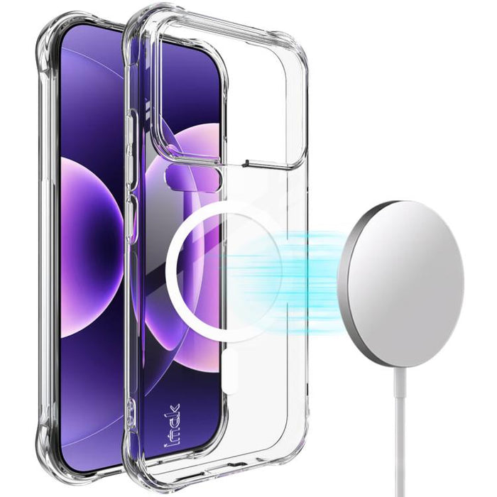 Funda para teléfono imak magnética a prueba de golpes con airbag de TPU, For Xiaomi Poco X8 Pro Max 5G, For Xiaomi 17 Ultra/17 Ultra by Leica, For Xiaomi 17 Pro Max, For Xiaomi 17 Pro, For Xiaomi 17, For Xiaomi 13T / 13T Pro