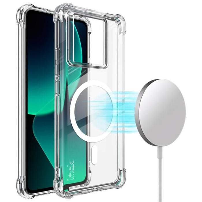 Funda para teléfono imak magnética a prueba de golpes con airbag de TPU, For Xiaomi Poco X8 Pro Max 5G, For Xiaomi 17 Ultra/17 Ultra by Leica, For Xiaomi 17 Pro Max, For Xiaomi 17 Pro, For Xiaomi 17, For Xiaomi 13T / 13T Pro
