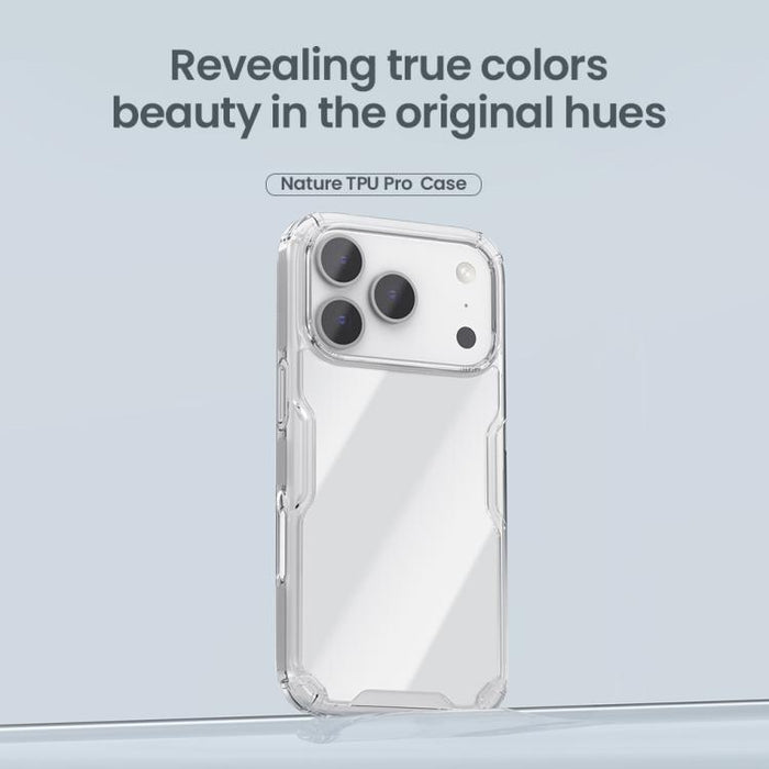 Funda para teléfono NILLKIN Ultra Transparente de PC + TPU, For iPhone 17 Pro Max, For iPhone 17 Pro, For iPhone 17, For iPhone Air