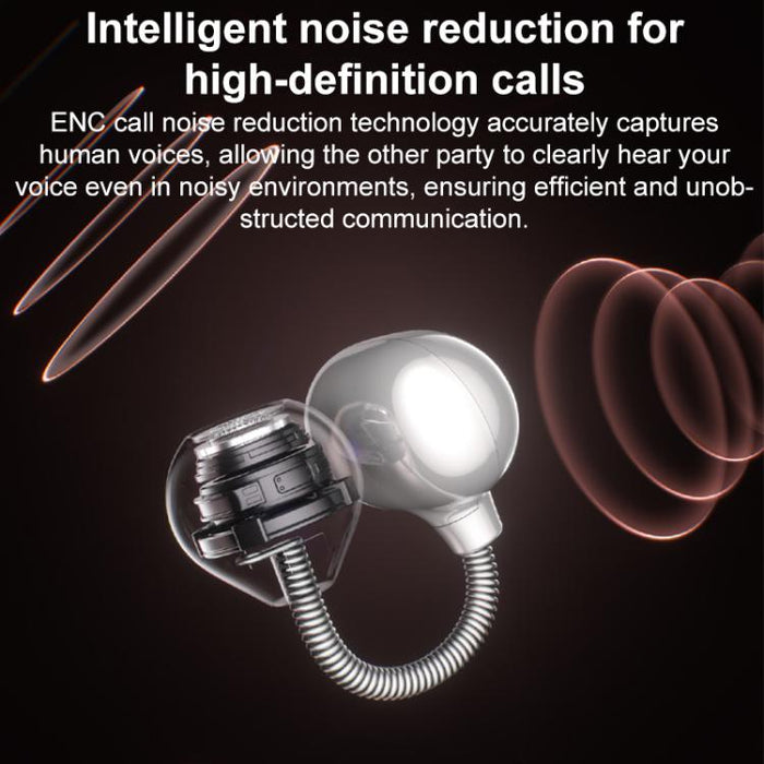 Auriculares Bluetooth con cancelación de ruido (ENC) D MOOSTER D95 OWS para la oreja