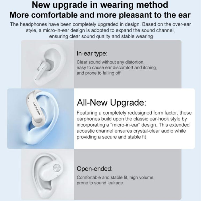 Auriculares inalámbricos Bluetooth magnéticos ligeros D MOOSTER D78