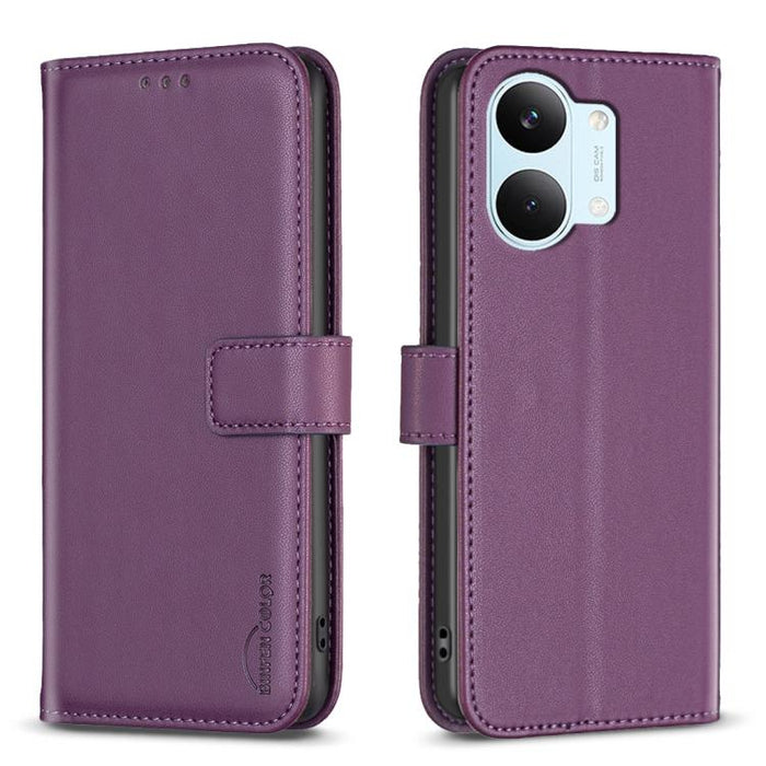 Funda de cuero para teléfono con cierre magnético, For Redmi Tubo 5 Max / Poco X8 Pro Max