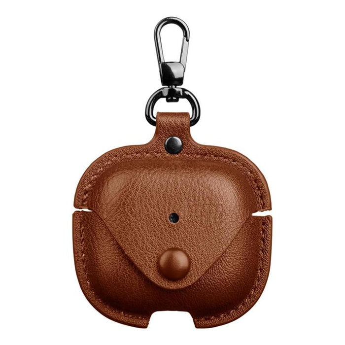 Funda protectora de cuero para auriculares XDcase Business con gancho, For AirPods Pro 3, For AirPods 4, For AirPods Pro 2 / 1