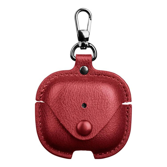 Funda protectora de cuero para auriculares XDcase Business con gancho, For AirPods Pro 3, For AirPods 4, For AirPods Pro 2 / 1