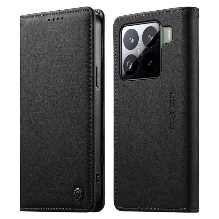 Funda para teléfono Dierfeng de cuero vegano con cierre magnético y protección RFID., For Xiaomi 17 Max 5G, For Xiaomi 17T Pro 5G, For Xiaomi 17T 5G, For Xiaomi Poco X8 Pro 5G / Redmi Turbo 5 5G, For Xiaomi 17 Ultra, For Xiaomi 17 Pro Max              ...