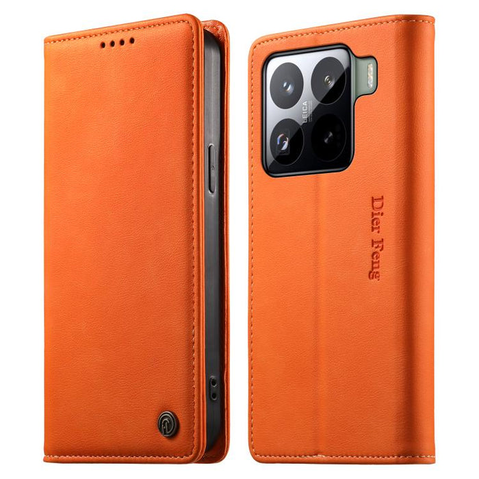 Funda para teléfono Dierfeng de cuero vegano con cierre magnético y protección RFID., For Xiaomi 17 Max 5G, For Xiaomi 17T Pro 5G, For Xiaomi 17T 5G, For Xiaomi Poco X8 Pro 5G / Redmi Turbo 5 5G, For Xiaomi 17 Ultra, For Xiaomi 17 Pro Max              ...