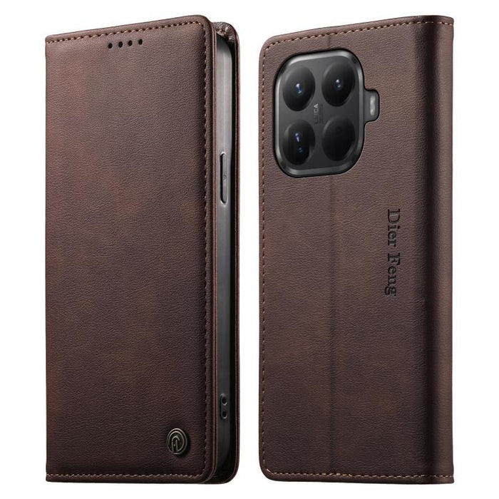 Funda para teléfono Dierfeng de cuero vegano con cierre magnético y protección RFID., For Xiaomi 17 Max 5G, For Xiaomi 17T Pro 5G, For Xiaomi 17T 5G, For Xiaomi Poco X8 Pro 5G / Redmi Turbo 5 5G, For Xiaomi 17 Ultra, For Xiaomi 17 Pro Max              ...