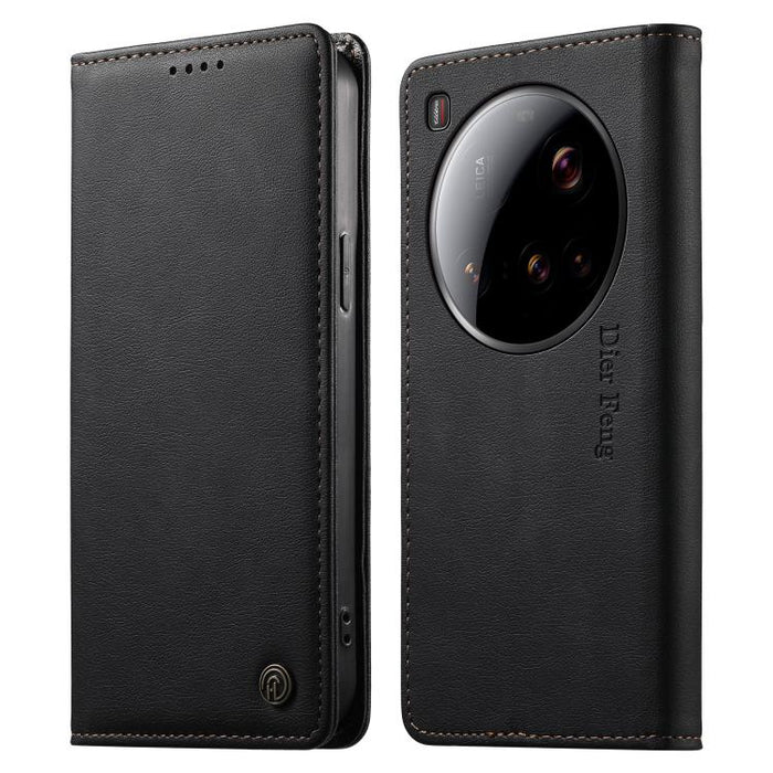 Funda para teléfono Dierfeng de cuero vegano con cierre magnético y protección RFID., For Xiaomi 17 Max 5G, For Xiaomi 17T Pro 5G, For Xiaomi 17T 5G, For Xiaomi Poco X8 Pro 5G / Redmi Turbo 5 5G, For Xiaomi 17 Ultra, For Xiaomi 17 Pro Max              ...