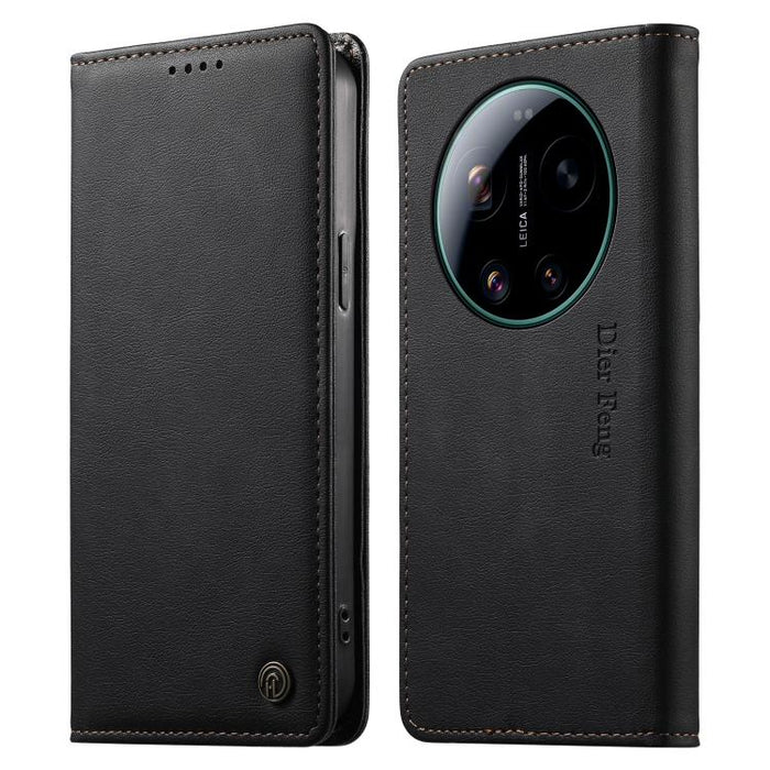 Funda para teléfono Dierfeng de cuero vegano con cierre magnético y protección RFID., For Xiaomi 17 Max 5G, For Xiaomi 17T Pro 5G, For Xiaomi 17T 5G, For Xiaomi Poco X8 Pro 5G / Redmi Turbo 5 5G, For Xiaomi 17 Ultra, For Xiaomi 17 Pro Max              ...