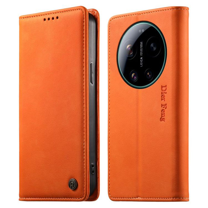 Funda para teléfono Dierfeng de cuero vegano con cierre magnético y protección RFID., For Xiaomi 17 Max 5G, For Xiaomi 17T Pro 5G, For Xiaomi 17T 5G, For Xiaomi Poco X8 Pro 5G / Redmi Turbo 5 5G, For Xiaomi 17 Ultra, For Xiaomi 17 Pro Max              ...