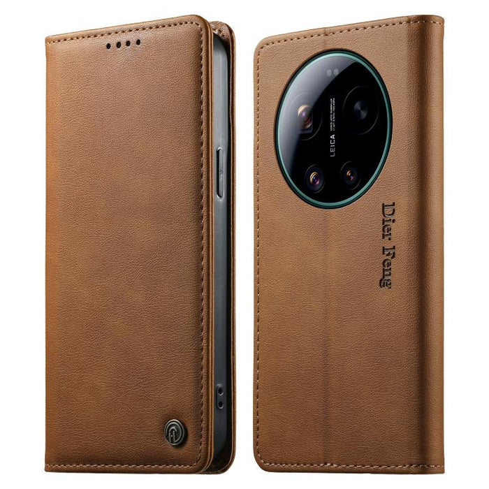 Funda para teléfono Dierfeng de cuero vegano con cierre magnético y protección RFID., For Xiaomi 17 Max 5G, For Xiaomi 17T Pro 5G, For Xiaomi 17T 5G, For Xiaomi Poco X8 Pro 5G / Redmi Turbo 5 5G, For Xiaomi 17 Ultra, For Xiaomi 17 Pro Max              ...