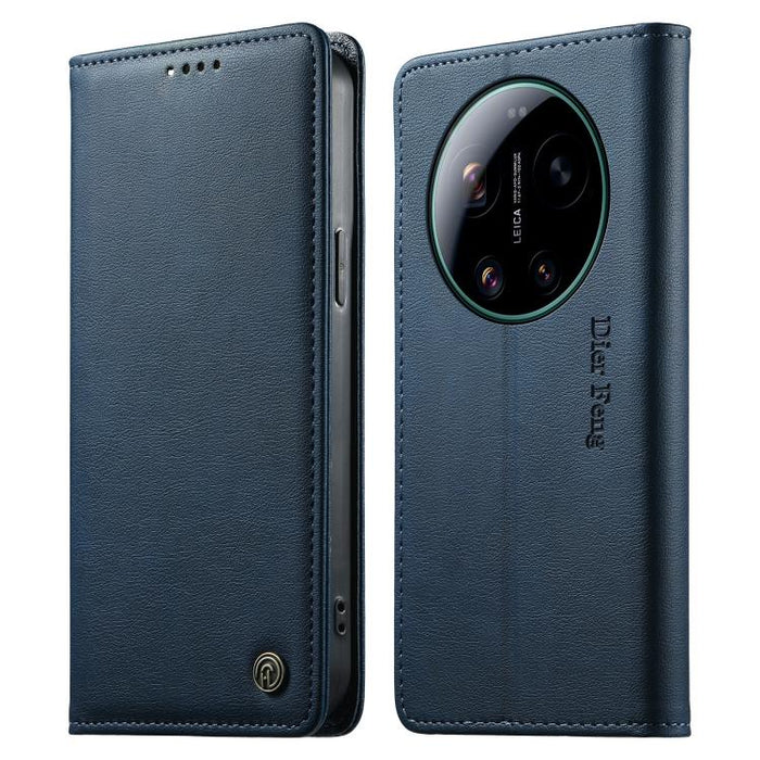 Funda para teléfono Dierfeng de cuero vegano con cierre magnético y protección RFID., For Xiaomi 17 Max 5G, For Xiaomi 17T Pro 5G, For Xiaomi 17T 5G, For Xiaomi Poco X8 Pro 5G / Redmi Turbo 5 5G, For Xiaomi 17 Ultra, For Xiaomi 17 Pro Max              ...