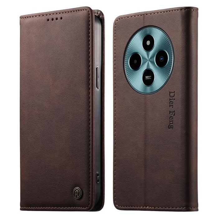 Funda para teléfono Dierfeng de cuero vegano con cierre magnético y protección RFID., For Xiaomi 17 Max 5G, For Xiaomi 17T Pro 5G, For Xiaomi 17T 5G, For Xiaomi Poco X8 Pro 5G / Redmi Turbo 5 5G, For Xiaomi 17 Ultra, For Xiaomi 17 Pro Max              ...