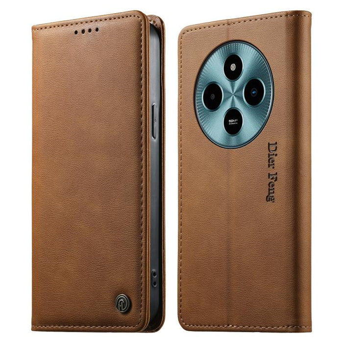 Funda para teléfono Dierfeng de cuero vegano con cierre magnético y protección RFID., For Xiaomi 17 Max 5G, For Xiaomi 17T Pro 5G, For Xiaomi 17T 5G, For Xiaomi Poco X8 Pro 5G / Redmi Turbo 5 5G, For Xiaomi 17 Ultra, For Xiaomi 17 Pro Max              ...
