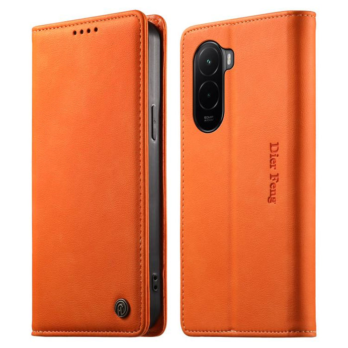 Funda para teléfono Dierfeng de cuero vegano con cierre magnético y protección RFID., For Xiaomi 17 Max 5G, For Xiaomi 17T Pro 5G, For Xiaomi 17T 5G, For Xiaomi Poco X8 Pro 5G / Redmi Turbo 5 5G, For Xiaomi 17 Ultra, For Xiaomi 17 Pro Max              ...