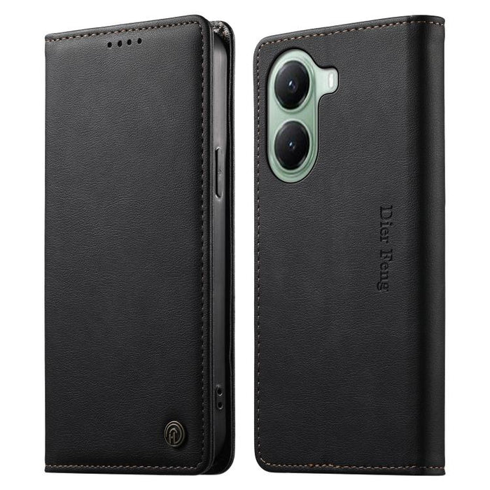 Funda para teléfono Dierfeng de cuero vegano con cierre magnético y protección RFID., For Xiaomi 17 Max 5G, For Xiaomi 17T Pro 5G, For Xiaomi 17T 5G, For Xiaomi Poco X8 Pro 5G / Redmi Turbo 5 5G, For Xiaomi 17 Ultra, For Xiaomi 17 Pro Max              ...