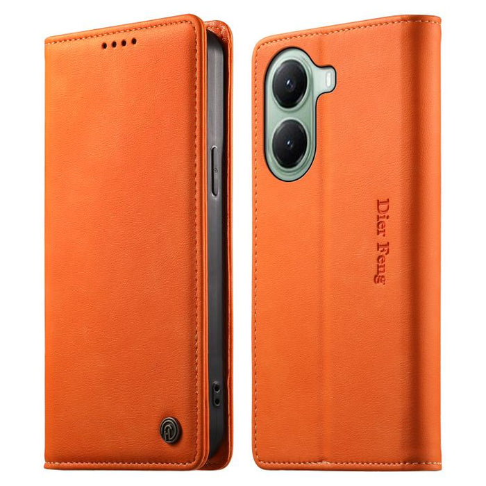 Funda para teléfono Dierfeng de cuero vegano con cierre magnético y protección RFID., For Xiaomi 17 Max 5G, For Xiaomi 17T Pro 5G, For Xiaomi 17T 5G, For Xiaomi Poco X8 Pro 5G / Redmi Turbo 5 5G, For Xiaomi 17 Ultra, For Xiaomi 17 Pro Max              ...