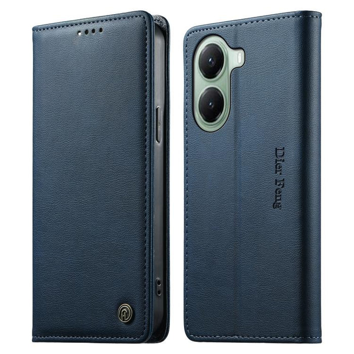 Funda para teléfono Dierfeng de cuero vegano con cierre magnético y protección RFID., For Xiaomi 17 Max 5G, For Xiaomi 17T Pro 5G, For Xiaomi 17T 5G, For Xiaomi Poco X8 Pro 5G / Redmi Turbo 5 5G, For Xiaomi 17 Ultra, For Xiaomi 17 Pro Max              ...