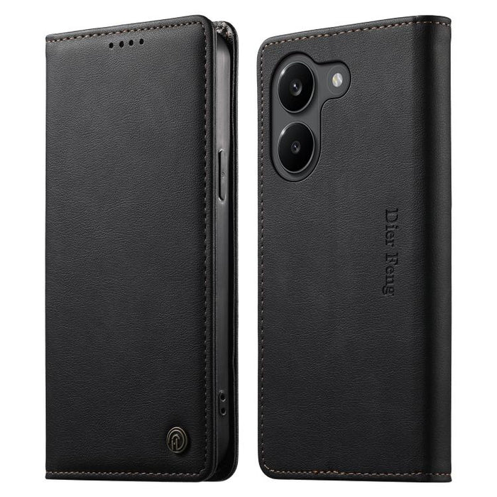 Funda para teléfono Dierfeng de cuero vegano con cierre magnético y protección RFID., For Xiaomi 17 Max 5G, For Xiaomi 17T Pro 5G, For Xiaomi 17T 5G, For Xiaomi Poco X8 Pro 5G / Redmi Turbo 5 5G, For Xiaomi 17 Ultra, For Xiaomi 17 Pro Max              ...