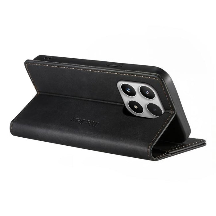 Funda para teléfono Dierfeng de cuero vegano con cierre magnético y protección RFID., For Xiaomi 17 Max 5G, For Xiaomi 17T Pro 5G, For Xiaomi 17T 5G, For Xiaomi Poco X8 Pro 5G / Redmi Turbo 5 5G, For Xiaomi 17 Ultra, For Xiaomi 17 Pro Max              ...