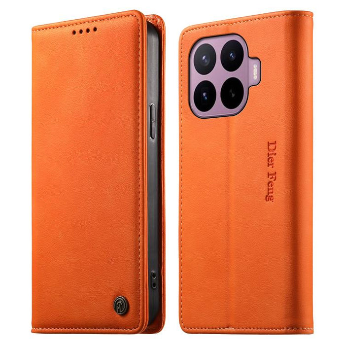 Funda para teléfono Dierfeng de cuero vegano con cierre magnético y protección RFID., For Xiaomi 17 Max 5G, For Xiaomi 17T Pro 5G, For Xiaomi 17T 5G, For Xiaomi Poco X8 Pro 5G / Redmi Turbo 5 5G, For Xiaomi 17 Ultra, For Xiaomi 17 Pro Max              ...