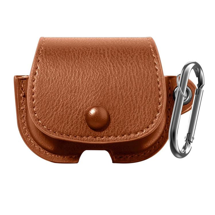 Funda protectora para auriculares de piel sintética estilo mochila XDcase con mosquetón, For AirPods Pro 3, For AirPods 4, For AirPods Pro 2 / 1