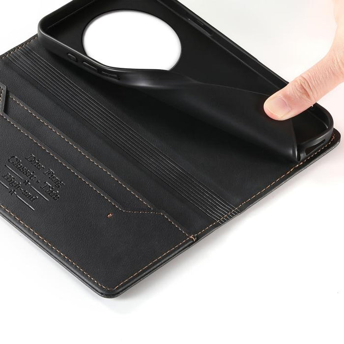 Funda para teléfono Dierfeng de cuero vegano con cierre magnético y protección RFID., For Redmi 14C 4G / 14R / A4 5G, For Redmi Note 14 Pro 4G, For Redmi Note 14 4G 163.25mm, For Redmi Note 14 Pro 5G / Note 14 Pro+ 5G, For Redmi K70 Ultra              ...