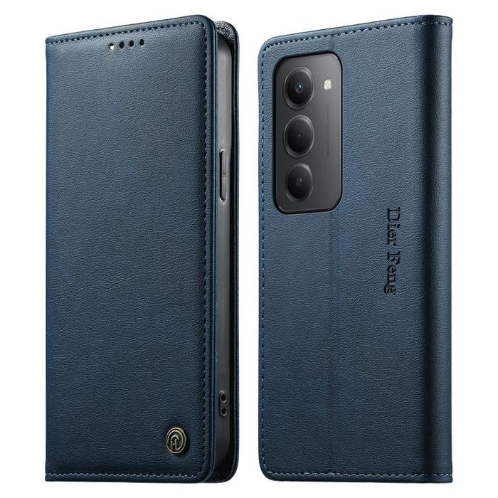 Funda para teléfono Dierfeng de cuero vegano con cierre magnético y protección RFID., For Redmi A7 Pro 171mm / Poco C85x 5G, For Redmi 15a 5G, For Redmi Turbo 5 Max / Poco X8 Pro Max, For Redmi Note 15 Pro+ 5G 163.3mm / Poco M8 Pro 5G                  ...