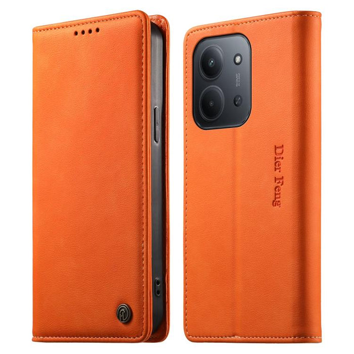 Funda para teléfono Dierfeng de cuero vegano con cierre magnético y protección RFID., For Redmi A7 Pro 171mm / Poco C85x 5G, For Redmi 15a 5G, For Redmi Turbo 5 Max / Poco X8 Pro Max, For Redmi Note 15 Pro+ 5G 163.3mm / Poco M8 Pro 5G                  ...