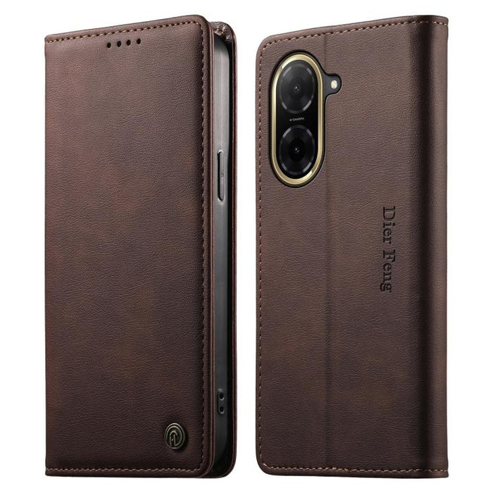 Funda para teléfono Dierfeng de cuero vegano con cierre magnético y protección RFID., For Redmi A7 Pro 171mm / Poco C85x 5G, For Redmi 15a 5G, For Redmi Turbo 5 Max / Poco X8 Pro Max, For Redmi Note 15 Pro+ 5G 163.3mm / Poco M8 Pro 5G                  ...