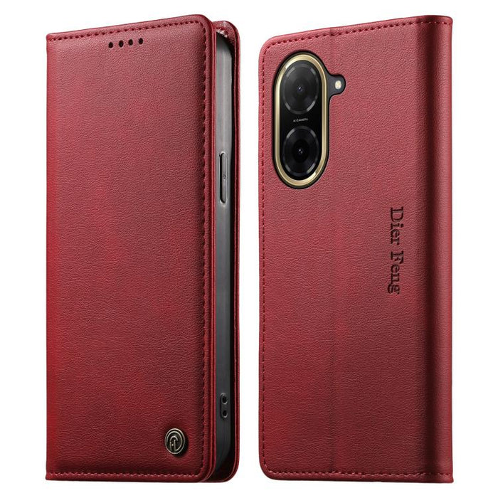 Funda para teléfono Dierfeng de cuero vegano con cierre magnético y protección RFID., For Redmi A7 Pro 171mm / Poco C85x 5G, For Redmi 15a 5G, For Redmi Turbo 5 Max / Poco X8 Pro Max, For Redmi Note 15 Pro+ 5G 163.3mm / Poco M8 Pro 5G                  ...