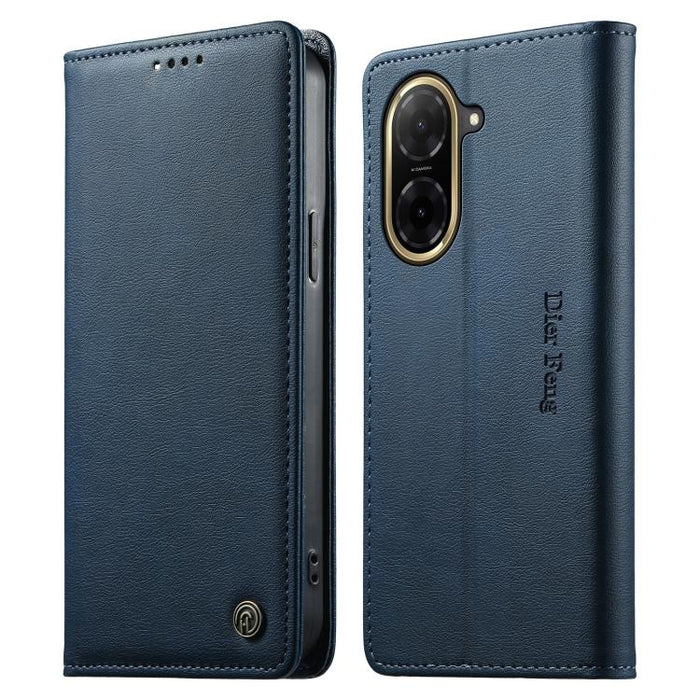 Funda para teléfono Dierfeng de cuero vegano con cierre magnético y protección RFID., For Redmi A7 Pro 171mm / Poco C85x 5G, For Redmi 15a 5G, For Redmi Turbo 5 Max / Poco X8 Pro Max, For Redmi Note 15 Pro+ 5G 163.3mm / Poco M8 Pro 5G                  ...