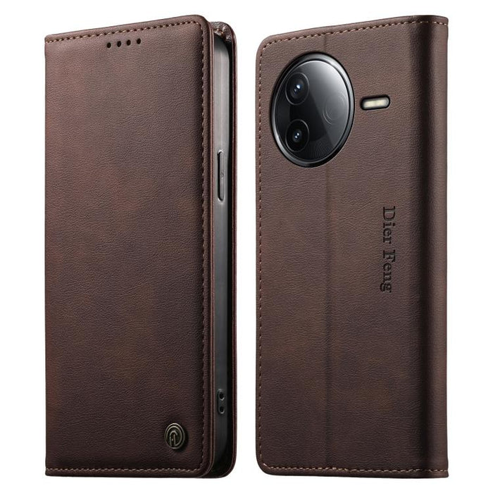Funda para teléfono Dierfeng de cuero vegano con cierre magnético y protección RFID., For Redmi A7 Pro 171mm / Poco C85x 5G, For Redmi 15a 5G, For Redmi Turbo 5 Max / Poco X8 Pro Max, For Redmi Note 15 Pro+ 5G 163.3mm / Poco M8 Pro 5G                  ...
