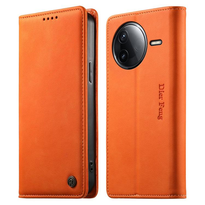 Funda para teléfono Dierfeng de cuero vegano con cierre magnético y protección RFID., For Redmi A7 Pro 171mm / Poco C85x 5G, For Redmi 15a 5G, For Redmi Turbo 5 Max / Poco X8 Pro Max, For Redmi Note 15 Pro+ 5G 163.3mm / Poco M8 Pro 5G                  ...