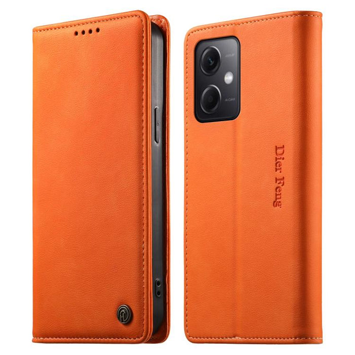 Funda para teléfono Dierfeng de cuero vegano con cierre magnético y protección RFID., For Redmi Note 12S / Note 11S 4G, For Redmi Note 12 4G Global, For Redmi 12C / 11A / Poco C55, For Redmi Note 12 Pro+ Global, For Redmi Note 12 Pro 5G Global / Speed ...