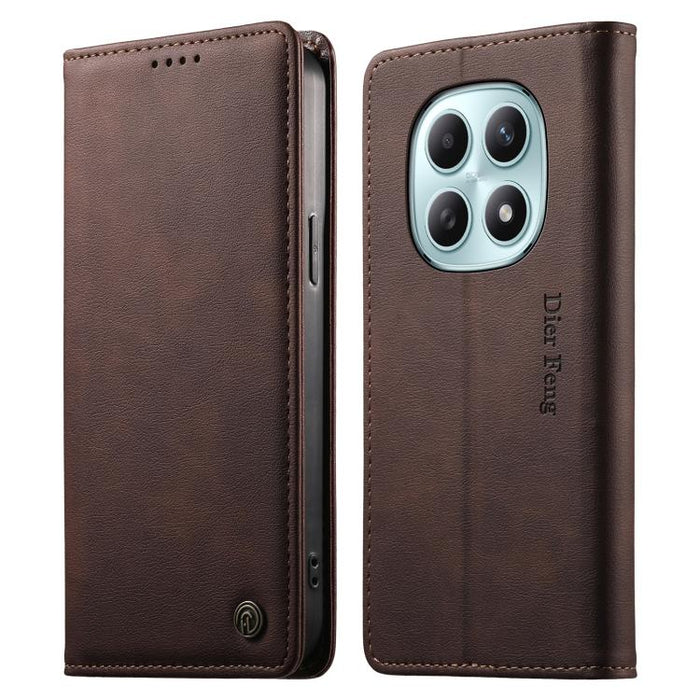 Funda para teléfono Dierfeng de cuero vegano con cierre magnético y protección RFID., For Redmi A7 Pro 171mm / Poco C85x 5G, For Redmi 15a 5G, For Redmi Turbo 5 Max / Poco X8 Pro Max, For Redmi Note 15 Pro+ 5G 163.3mm / Poco M8 Pro 5G                  ...